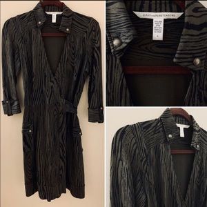 Diane von Furstenburg Silk Wrap Dress *Vintage*